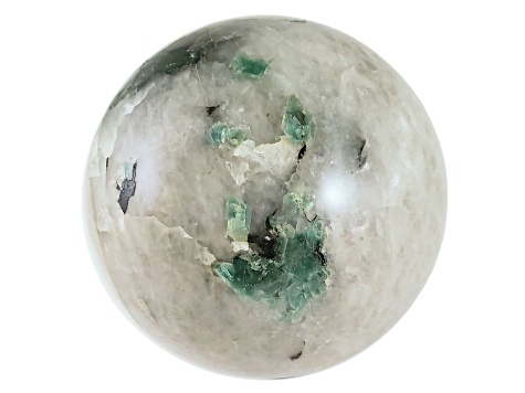 Brazilian Emerald 4in Sphere