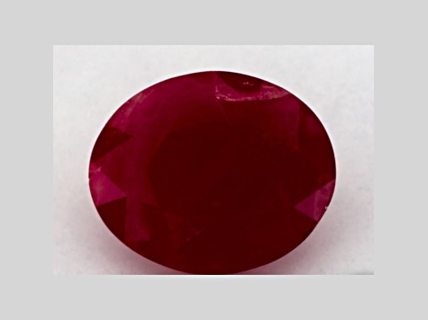 Ruby 12.18x10.09mm Oval 5.47ct