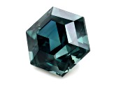 Teal Sapphire Unheated 8.42x7.53mm Hexagon 2.65ct