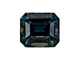 Teal Sapphire Unheated 6.5x5.2mm Emerald Cut 1.35ct