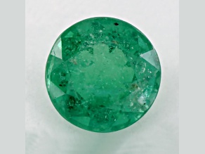 Zambian Emerald 6.4mm Round 1.01ct