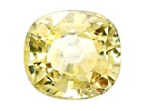 Yellow Sapphire 5.8x5.3mm Cushion 1.19ct