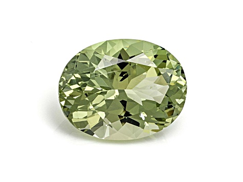 Green Apatite 12x9.3mm Oval 4.40ct