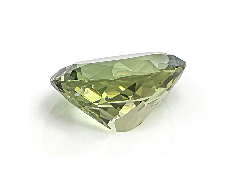 Green Apatite 12x9.3mm Oval 4.40ct