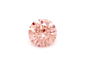 1.16ct Deep Pink Round Lab-Grown Diamond SI1 Clarity IGI Certified