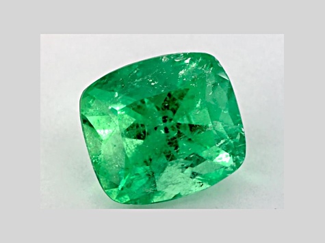 Emerald 13.33x12.07mm Cushion 8.68ct
