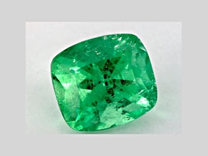 Emerald 13.33x12.07mm Cushion 8.68ct