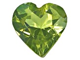 Diopside 6.13x6.09mm Heart Shape 0.77ct