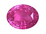 Pink Sapphire Loose Gemstone 12.56x9.94mm Oval 8ct