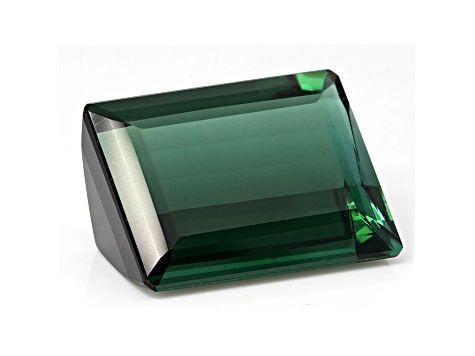 Green Tourmaline 15.5x11.8mm Emerald Cut 11.11ct