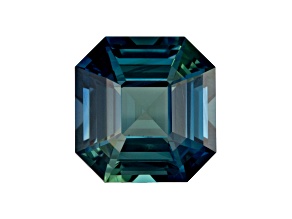 Teal Sapphire 7.1mm Emerald Cut 2.02ct