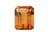 Citrine 6x4mm Emerald Cut 0.55ct