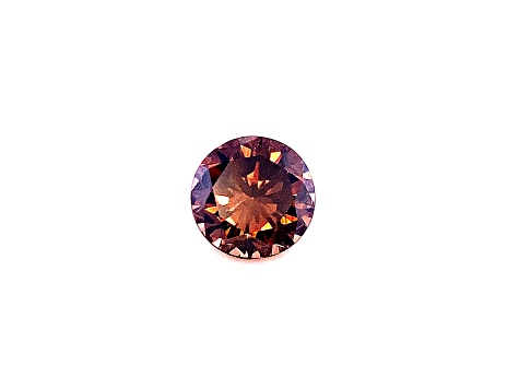 Natural Cognac Diamond 5.81x5.75mm Round 0.87ct