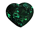 Green Sapphire Loose Gemstone 7.8x7mm Heart Shape 2.02ct