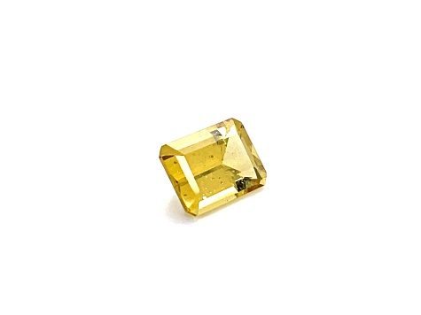 Canary Apatite 14x10mm Emerald Cut 7.43ct