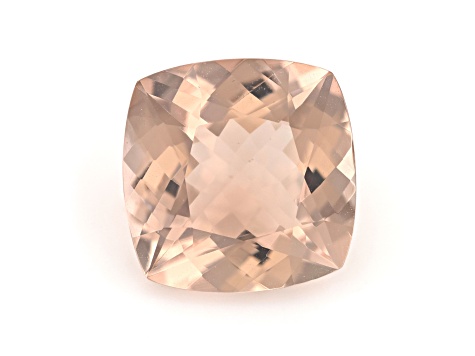 Peach Morganite 11.8x6.2mm Cushion 5.22ct