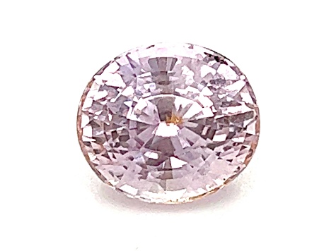 Pink Sapphire Loose Gemstone Unheated 10.18x8.97mm Oval 4.94ct