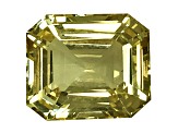 Yellow Sapphire Loose Gemstone Unheated 13.2x11.1mm Emerald Cut 10.39ct