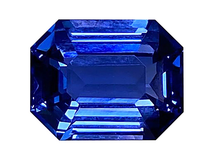 15.02ct Diamond and Blue Sapphire Platinum Necklace