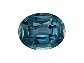 Teal Sapphire Unheated 8.1x6.4mm Oval 1.63ct