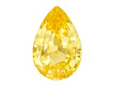 Yellow Sapphire Loose Gemstone 8.7x5.7mm Pear Shape 1.58ct