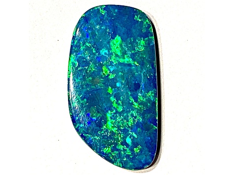 Opal on Ironstone 25x13mm Free-Form Doublet 9.19ct