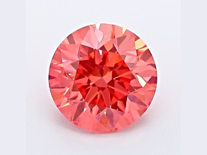 1.03ct Vivid Pink Round Lab-Grown Diamond VS1 Clarity GIA Certified