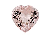 Morganite 9mm Heart Shape 2.00ct