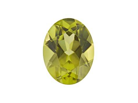 Peridot 7x5mm Oval 0.90ct