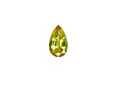Yellow Sapphire Loose Gemstone 11.8x6.7mm Pear Shape 3.16ct