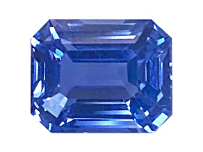 Sapphire 8.7x7mm Emerald Cut 3.54ct