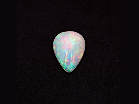 Ethiopian White Opal 20x15.5mm Pear 9.90ctw
