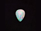 Ethiopian White Opal 20x15.5mm Pear 9.90ctw