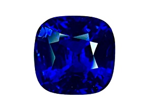 Sapphire Loose Gemstone 10.4x10.1mm Cushion 6.12ct