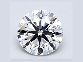 5.01ct Natural White Diamond Round, F Color, VS2 Clarity, GIA Certified