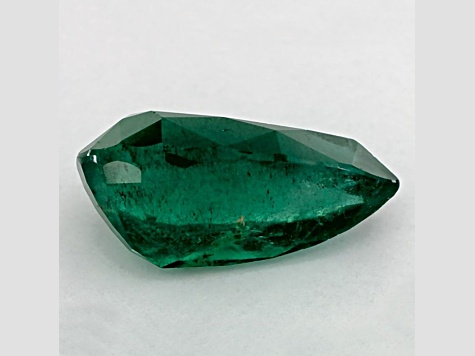 Zambian Emerald 14.2x7.65mm Pear Shape 4.05ct