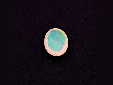 Ethiopian White Opal 10x8mm Oval 1.56ctw