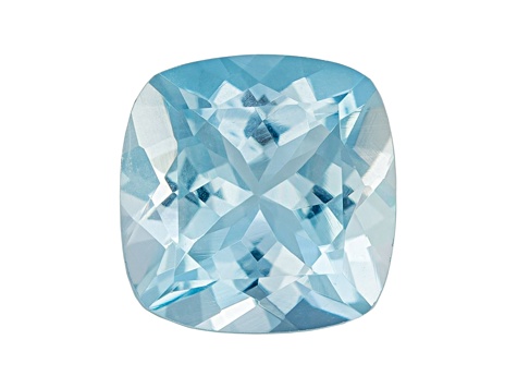 Aquamarine 6.9x6.8mm Cushion 1.34ct