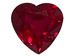 Ruby 6.3x6.4mm Heart Shape 1.32ct