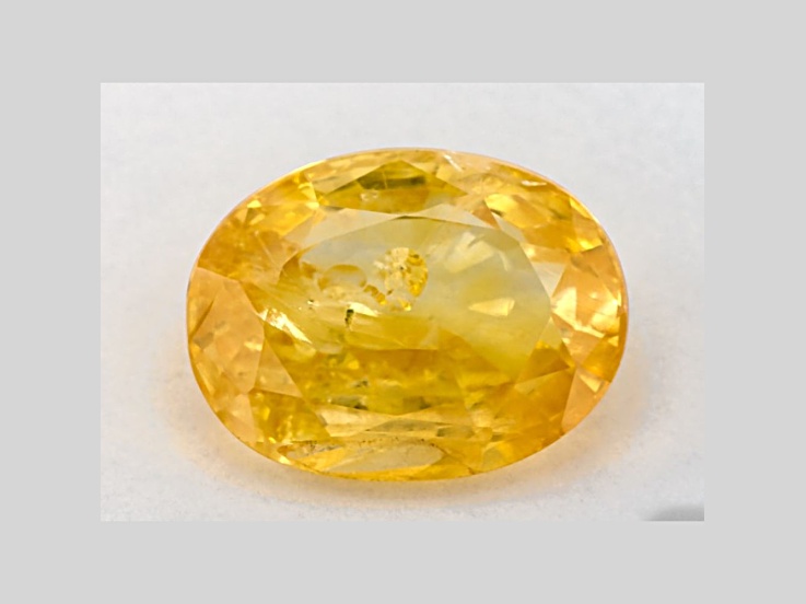Yellow Sapphire 14.65x11.17mm Oval 9.26ct