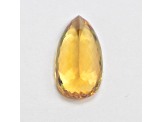 Yellow Topaz 16.3x9.2mm Pear Shape 7.82ct