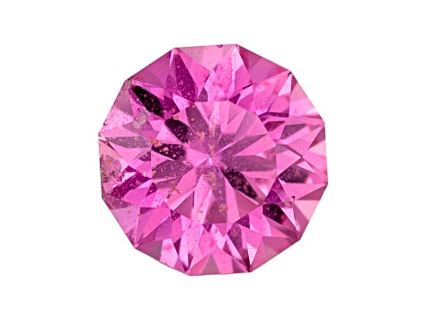 Pink Sapphire Loose Gemstone Unheated 7.69mm Round 2.08ct