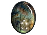 Labradorite 41.53x31.05mm Oval Cabochon 78.15ct