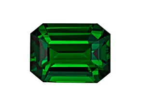Tsavorite Garnet 9.6x7.1mm Emerald Cut 3.57ct