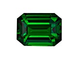 Tsavorite Garnet 9.6x7.1mm Emerald Cut 3.57ct