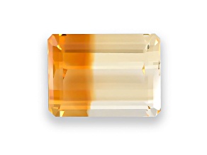 Bi-Color Citrine 15.8x12.0mm Emerald Cut 12.55ct