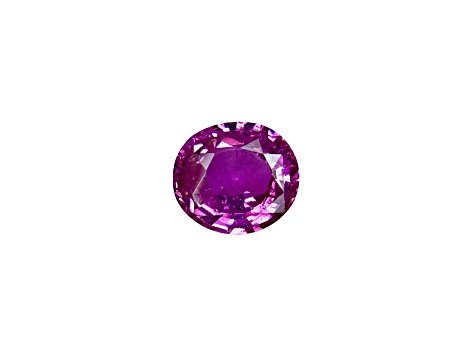 Pink Sapphire Loose Gemstone Unheated 9.1x8.1mm Oval 3.02ct