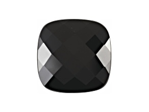 Black Onyx 7mm Checkerboard Cushion 1.30ct