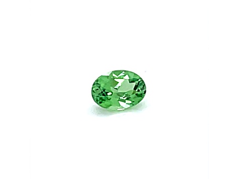 Mint Grossular Garnet 7x5mm Oval 0.85ct