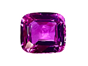 Pink Sapphire Loose Gemstone 9x8.25mm Cushion 4ct